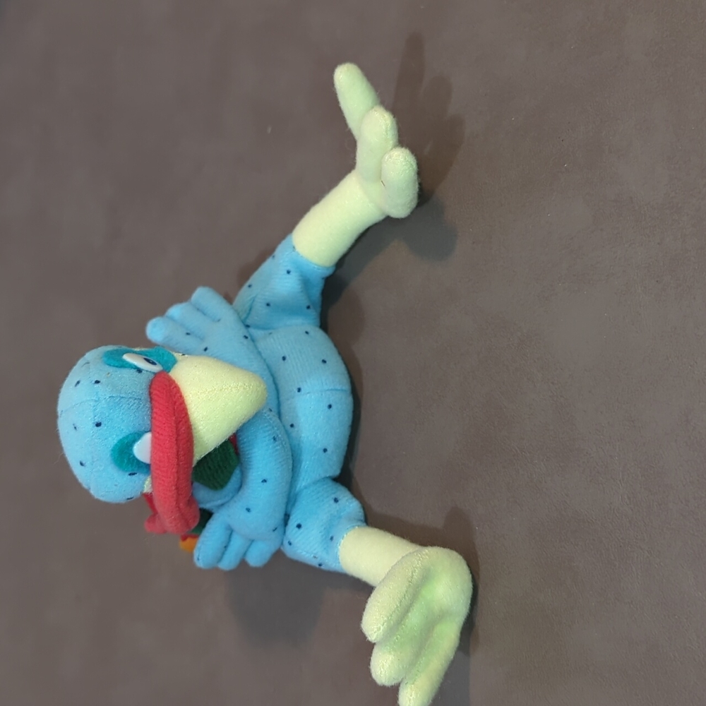 Lot of 1997 1998 Meanies Boris Mucousaurus Splat in hat Bull Clinton Cold Turkey - Picture 7 of 15